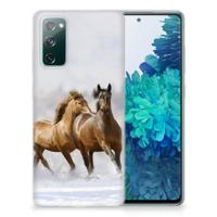 Samsung Galaxy S20 FE | TPU Hoesje | Paarden