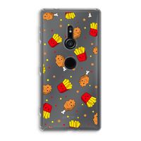 Chicken 'n Fries: Sony Xperia XZ2 Transparant Hoesje