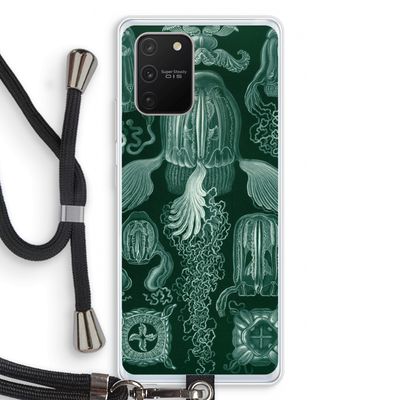 Haeckel Cubomedusae: Samsung Galaxy S10 Lite Transparant Hoesje met koord