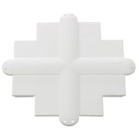 GBF 30 Afdekplaat inbouwrails tbv. GB34-40 - Wit GBF 30 Afdekplaat inbouwrails tbv. GB34-40 - Wit