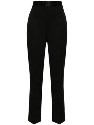 Victoria Beckham pantalon droit à taille haute - Noir