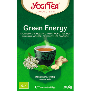Yogi Tea Biologisch Green Energy Thee 17 Stuks 30,6 g bij Jumbo