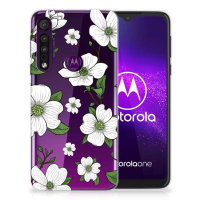 Motorola One Macro | TPU Case | Dogwood Flowers Motorola One Macro | TPU Case | Dogwood Flowers