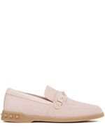 Valentino Garavani mocassins Leisure Flows en cuir - Rose