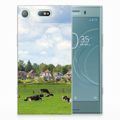 Sony Xperia XZ1 Compact | TPU Hoesje | Koeien