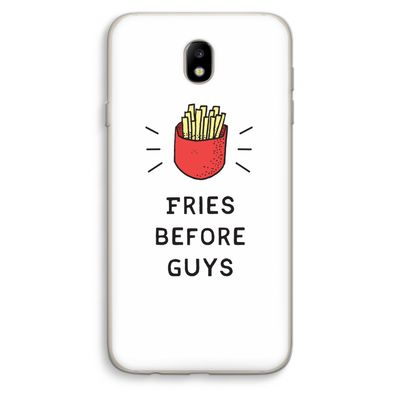 Fries before guys: Samsung Galaxy J7 (2017) Transparant Hoesje