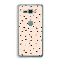 Kleine kattenkopjes: Sony Xperia XZ2 Compact Transparant Hoesje