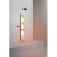 Sunshower Round One L infrarood opbouw incl. Installatieset hoek 185x33x25cm full body White L0500-L0101-SML0800