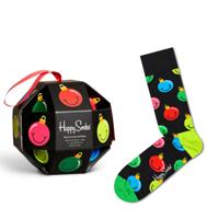 HAPPY SOCKS Happy Socks - 1-Pack Bauble Gift Multi Katoen Happy Socks Gift Box Unisex