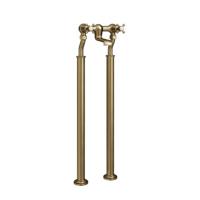 Crosswater Belgravia Badkraanpoten - staand - geborsteld messing (goud) BL002FF