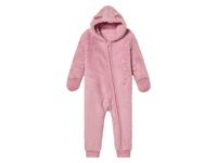 lupilu Baby fleece onesie (62/68, Roze)