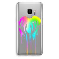 Hold My Heart: Samsung Galaxy S9 Transparant Hoesje - thumbnail