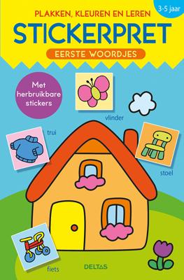Deltas Stickerpret - Eerste woordjes 3-5 jaar