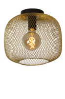 Lucide Mesh plafondlamp 30cm 1x E27 goud mat - thumbnail