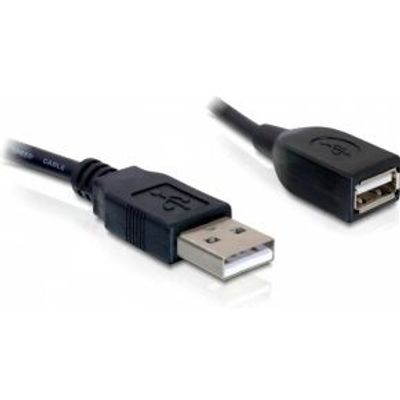 Delock 82457 Verlengkabel USB 2.0 A-A 15cm male/female