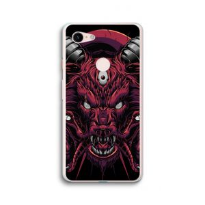 Hell Hound and Serpents: Google Pixel 3 XL Transparant Hoesje