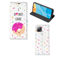 OPPO A15 Flip Style Cover Donut Roze - thumbnail