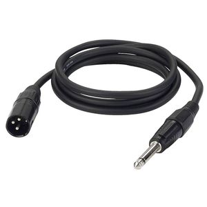 DAP FL13 XLR male naar mono Jack 150cm