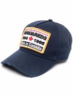 DSQUARED2 casquette à patch logo - Bleu - thumbnail