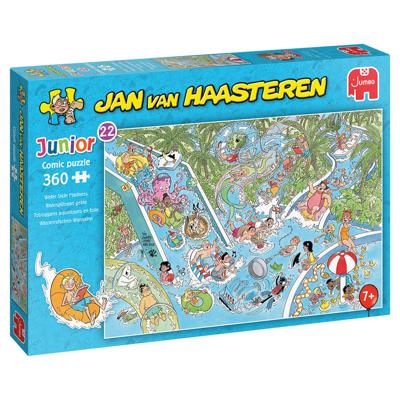 Jumbo Jan van Haasteren Junior puzzel Waterglijbaan gekte - 360 stukjes