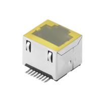 Weidmüller RJ45C3 S1V 2.7E4N RL RJ45-aansluitstekker CAT 3 2514600000 Bus, inbouw verticaal Aantal polen (sensoren) 8 Zilver, Zwart 300 stuk(s)