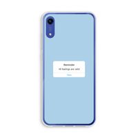 Reminder: Honor Play 8A Transparant Hoesje