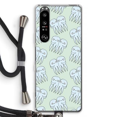 Octopussen: Sony Xperia 1 III Transparant Hoesje met koord