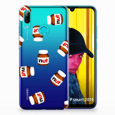 Huawei P Smart 2019 | Siliconen Case | Nut Jar Huawei P Smart 2019 | Siliconen Case | Nut Jar