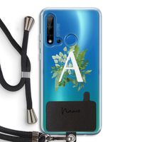 Green Brush: Huawei P20 Lite (2019) Transparant Hoesje met koord