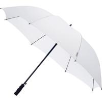 Falcone golfparaplu/stormparaplu - windproof - wit - 120 cm - automaat