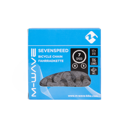 M-Wave ketting kmc 5/6/7 speed 1/2x3/32 116 schakels blister