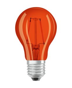 OSRAM 4058075433960 LED-lamp Energielabel G (A - G) E27 Peer 2.5 W = 17 W Oranje (Ø x l) 60 mm x 105 mm 1 stuk(s)