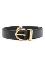 KHAITE ceinture The Bambi en cuir - Noir