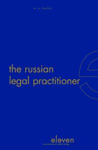 The Russian legal practitioner - W.E. Butler - ebook