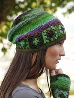 Color-Block Casual Knitted Hat - thumbnail