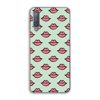Lipjes: Samsung Galaxy A7 (2018) Transparant Hoesje