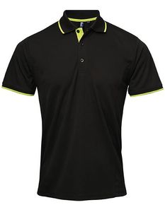 Premier Workwear PW618 Men`S Contrast Coolchecker® Polo