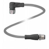 Pepperl+Fuchs 129956 Sensor/actuator connector M12 Aantal polen (sensoren): 3 Stekker, recht, Bus, haaks 5.00 m 1 stuk(s)
