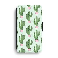 Cactus Lover: iPhone XS Max Flip Hoesje