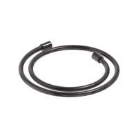 Doucheslang MAY Smooth 125 cm Geborsteld Carbon Black PVD