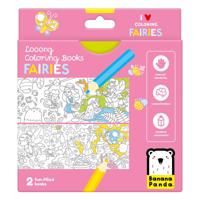 Banana Panda - kleurboekje ik hou van kleurplaten met feeen
