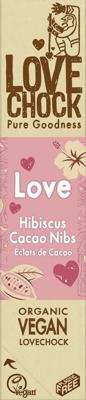Lovechock Love hibiscus cacao nibs bio