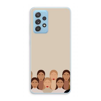 Girls girls girls: Samsung Galaxy A73 Transparant Hoesje