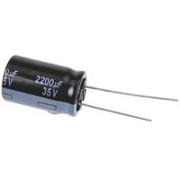 Panasonic Elektrolytische condensator Radiaal bedraad 7.5 mm 2200 µF 35 V/DC 20 % (Ø x h) 16 mm x 25 mm 1 stuk(s)