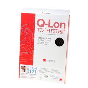 Q-lon kader 3121 zwart zelfkl.(7mtr)