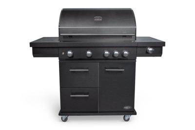 Boretti Imperatore Nero 4B Barbecue Verrijdbaar Gas Zwart 25700 W