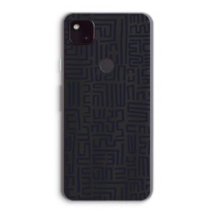 Moroccan Print: Google Pixel 4a 5G Transparant Hoesje