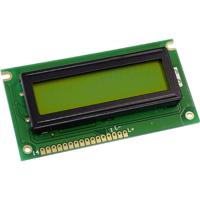 Display Elektronik LC-display Geel-groen 16 x 2 Pixel (b x h x d) 84 x 44 x 10.1 mm DEM16217SYH-LY