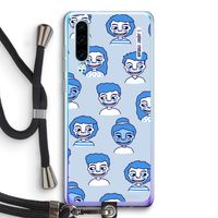Gezichtjes: Huawei P30 Transparant Hoesje met koord