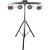 CHAUVET DJ GigBAR 2 Geschikt voor gebruik binnen Disco-laserprojector & stroboscoop Zwart, Metallic, Rood